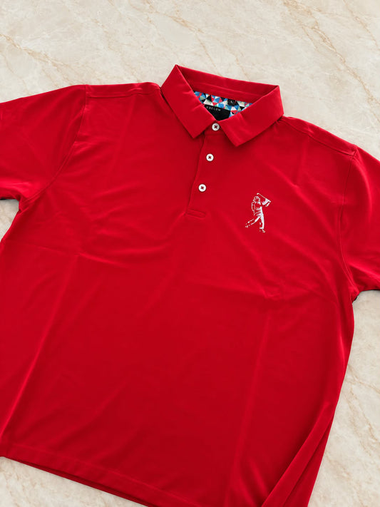 B&B Sunday Red Polo