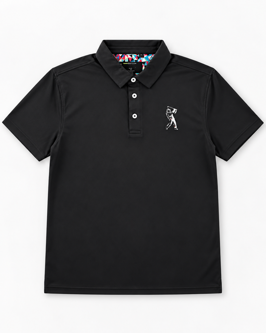 B&B Black polo