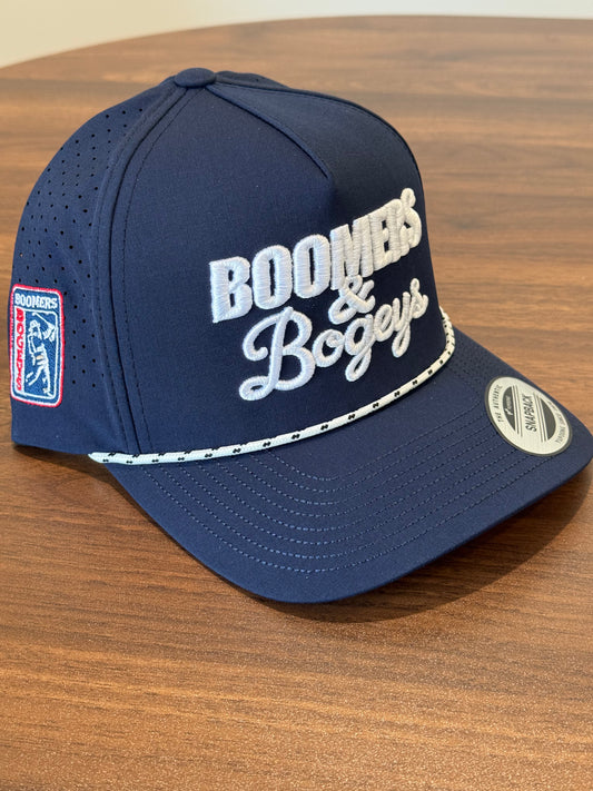 Boomers&Bogeys Navy/White