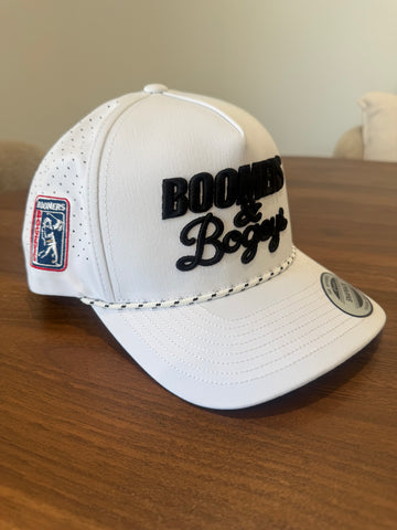 Boomers&Bogeys White/Black hat