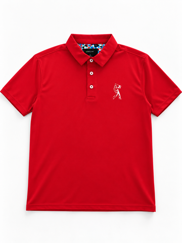 B&B Sunday Red Polo